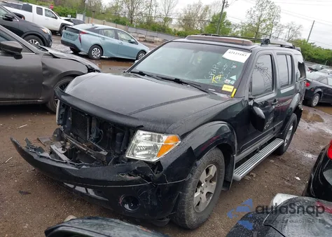 2005 Nissan Pathfinder Se z USA, uszkodzony, nr VIN 5N1AR18W65C770679